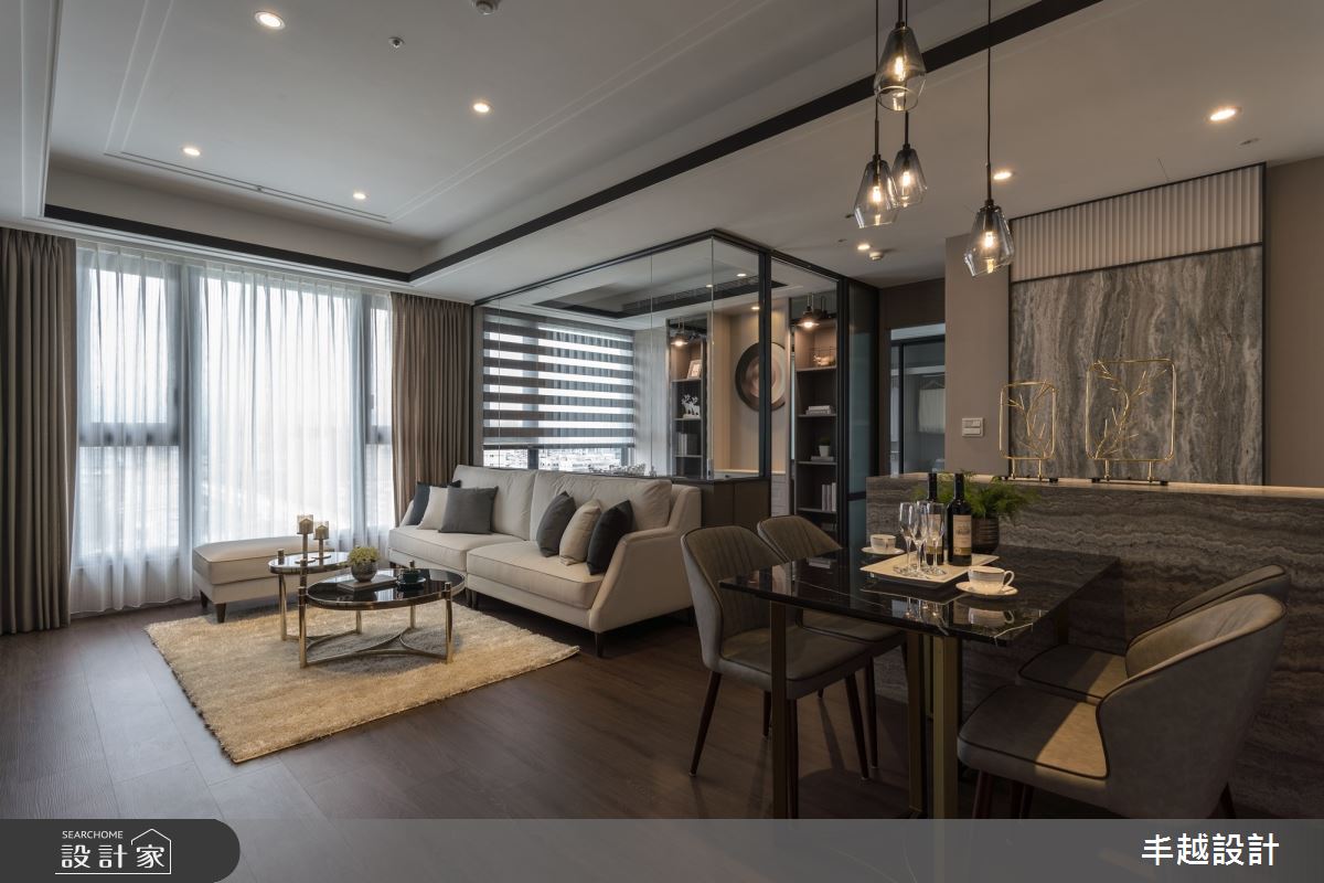 41坪新成屋(5年以下)＿現代風客廳餐廳案例圖片＿丰越設計＿丰越_35之1