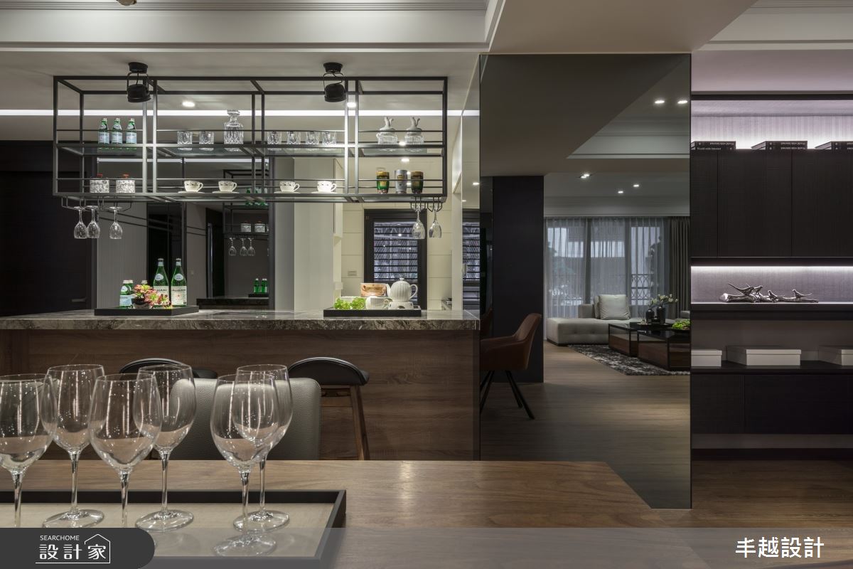85坪新成屋(5年以下)＿現代風吧檯案例圖片＿丰越設計＿丰越_36之6