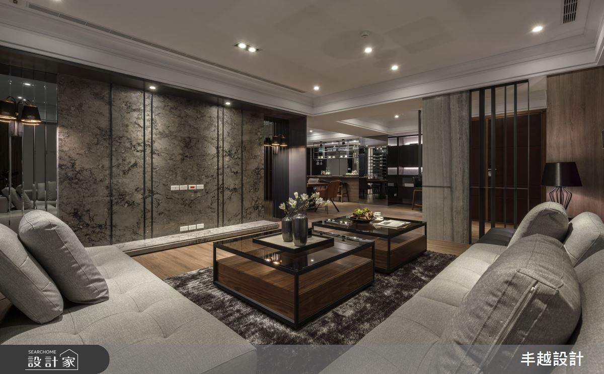 85坪新成屋(5年以下)＿現代風客廳案例圖片＿丰越設計＿丰越_36之4