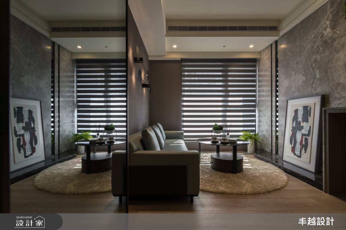 30坪新成屋(5年以下)＿現代風客廳案例圖片＿丰越設計＿丰越_38之3