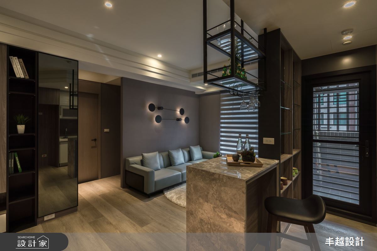 30坪新成屋(5年以下)＿現代風吧檯案例圖片＿丰越設計＿丰越_38之5