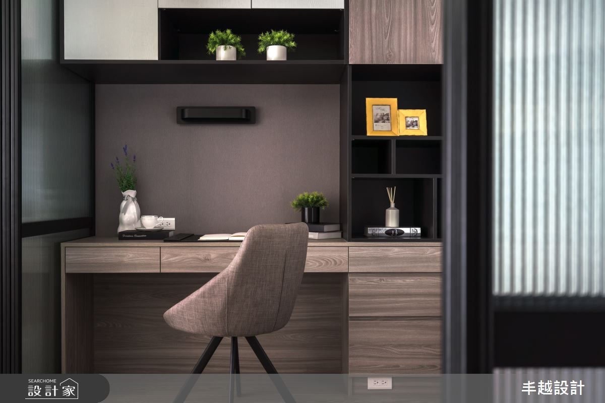 30坪新成屋(5年以下)＿現代風書房案例圖片＿丰越設計＿丰越_38之10