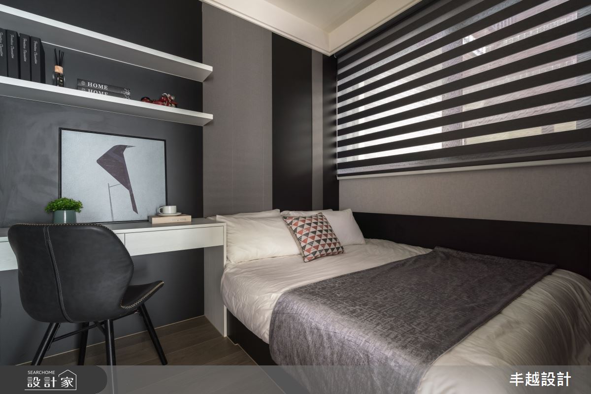 30坪新成屋(5年以下)＿現代風臥室案例圖片＿丰越設計＿丰越_38之14