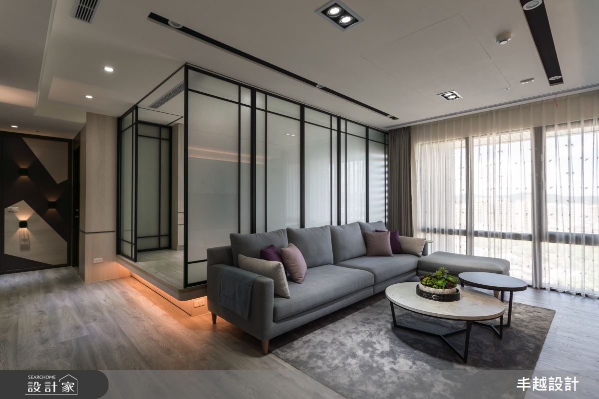 68坪新成屋(5年以下)＿現代風客廳案例圖片＿丰越設計＿丰越_43之5