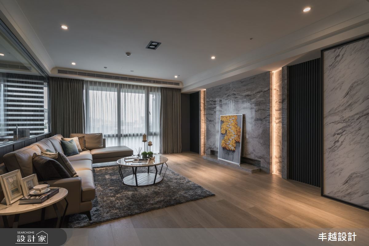 70坪新成屋(5年以下)＿現代風客廳案例圖片＿丰越設計＿丰越_44之7