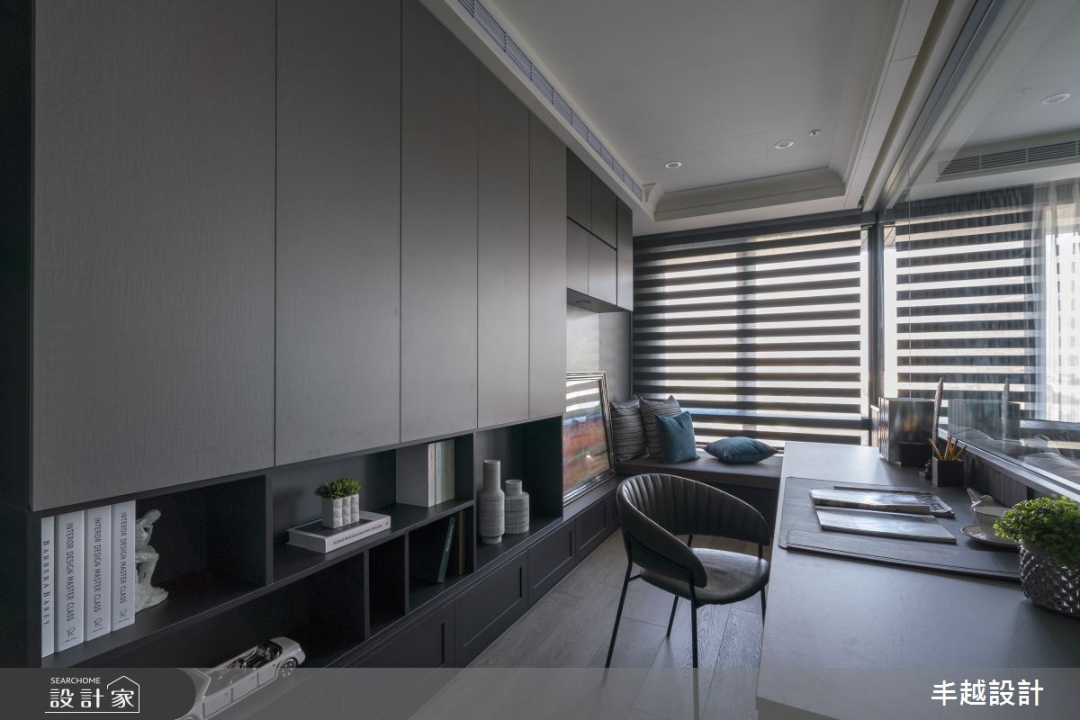 70坪新成屋(5年以下)＿現代風書房案例圖片＿丰越設計＿丰越_44之9