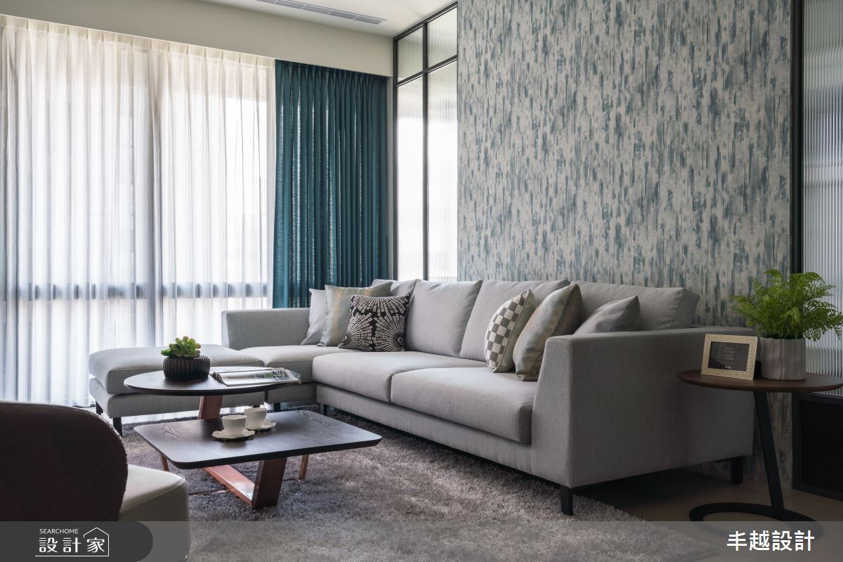48坪新成屋(5年以下)＿現代風客廳案例圖片＿丰越設計＿丰越_46之6