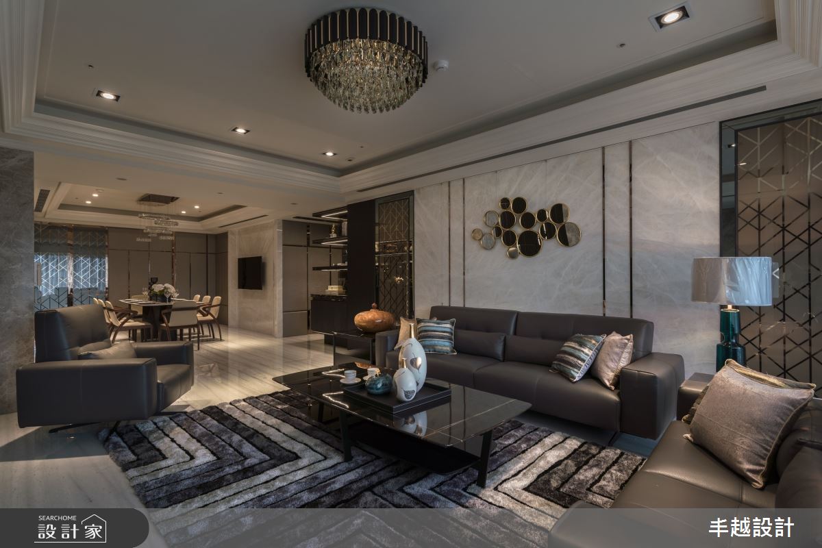 95坪新成屋(5年以下)＿現代風客廳案例圖片＿丰越設計＿丰越_48之6