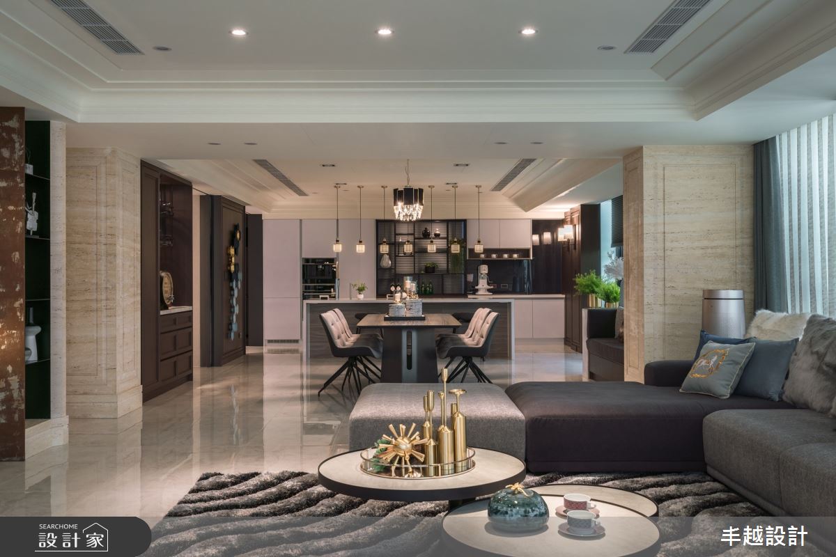 98坪新成屋(5年以下)＿現代風客廳案例圖片＿丰越設計＿丰越_49之3