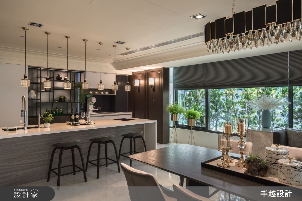 98坪新成屋(5年以下)＿現代風吧檯案例圖片＿丰越設計＿丰越_49之10