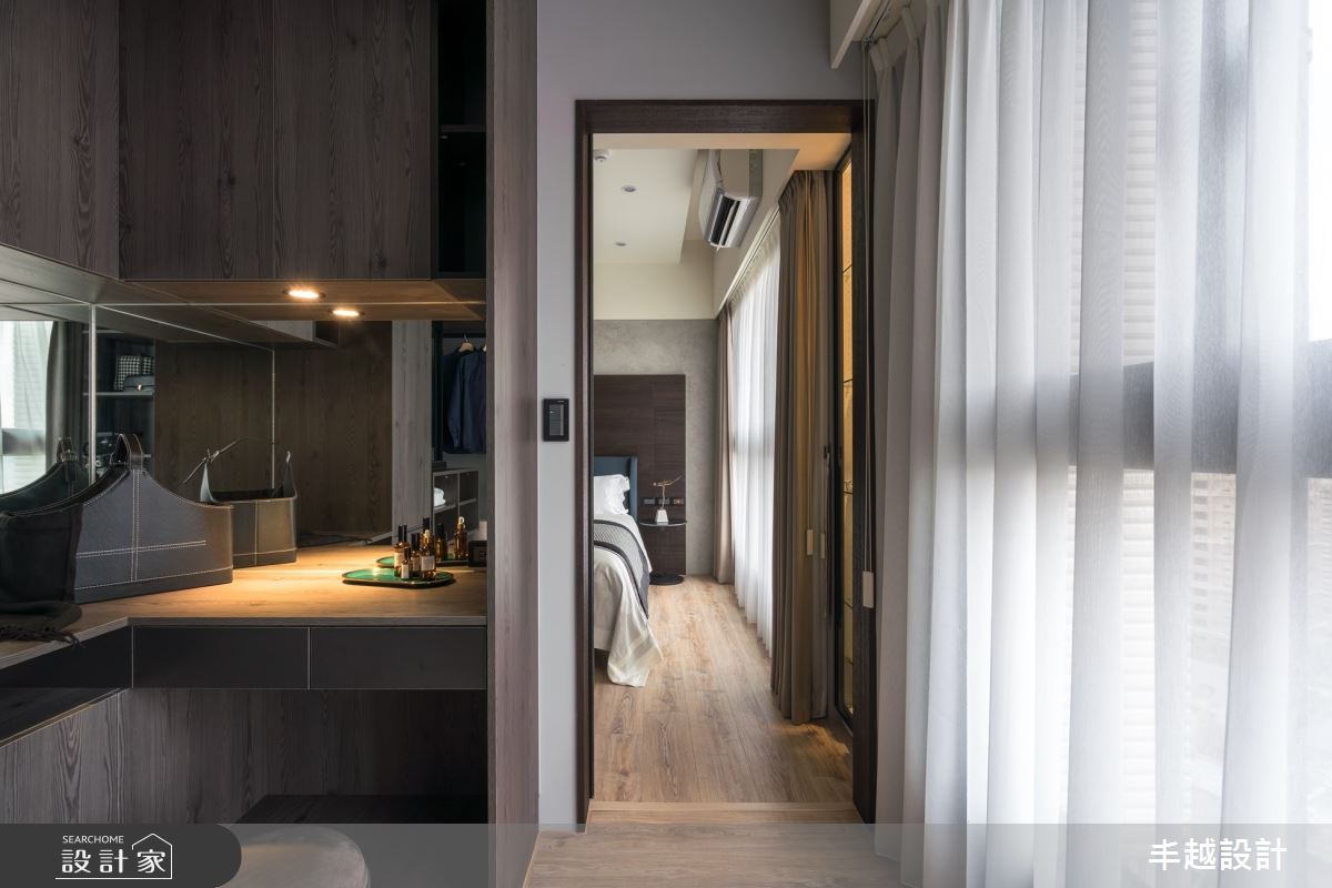 38坪新成屋(5年以下)＿工業風更衣間案例圖片＿丰越設計＿丰越_51之16