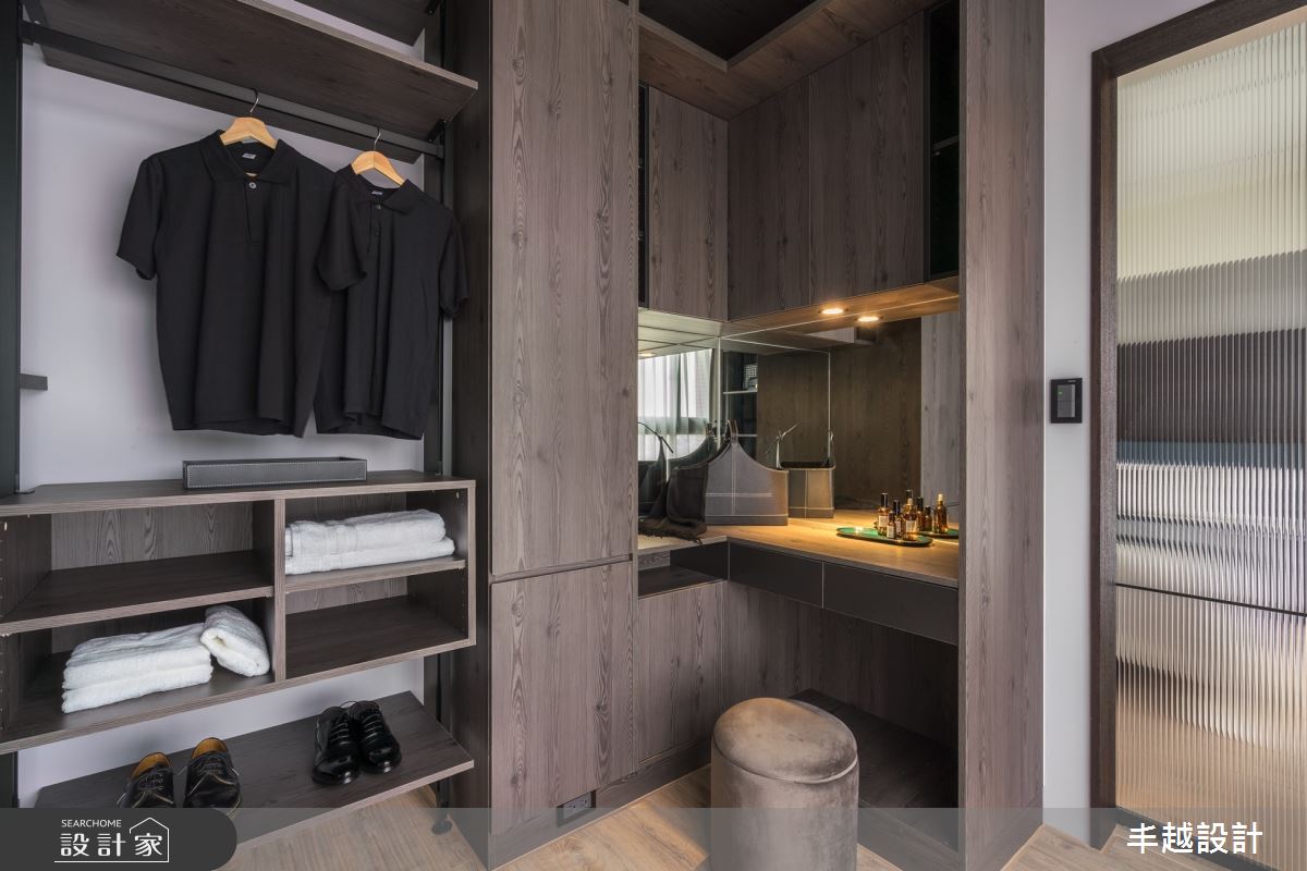 38坪新成屋(5年以下)＿工業風更衣間案例圖片＿丰越設計＿丰越_51之17