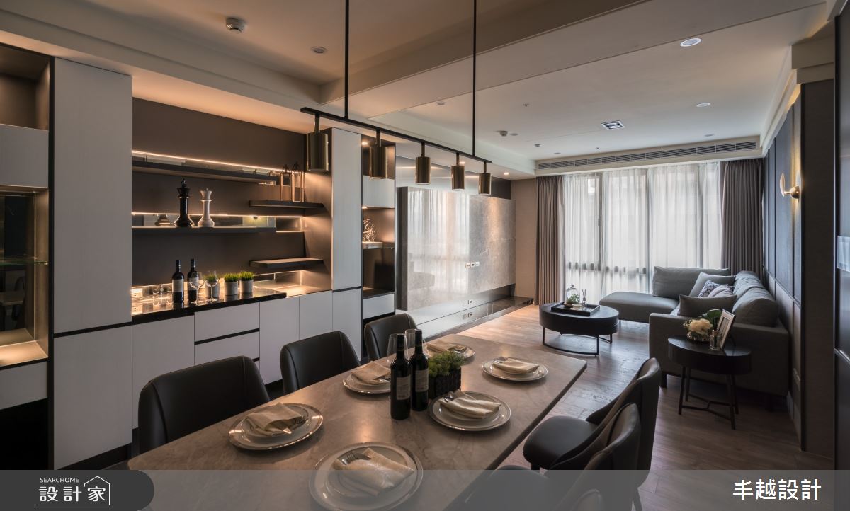 48坪新成屋(5年以下)＿現代風餐廳案例圖片＿丰越設計＿丰越_52之3