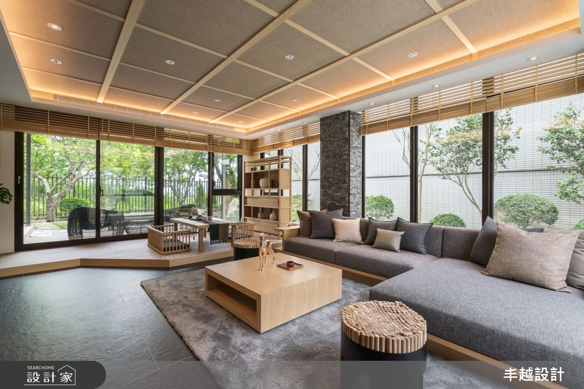 105坪新成屋(5年以下)＿日式休閒風客廳和室陽台案例圖片＿丰越設計＿丰越_55之370