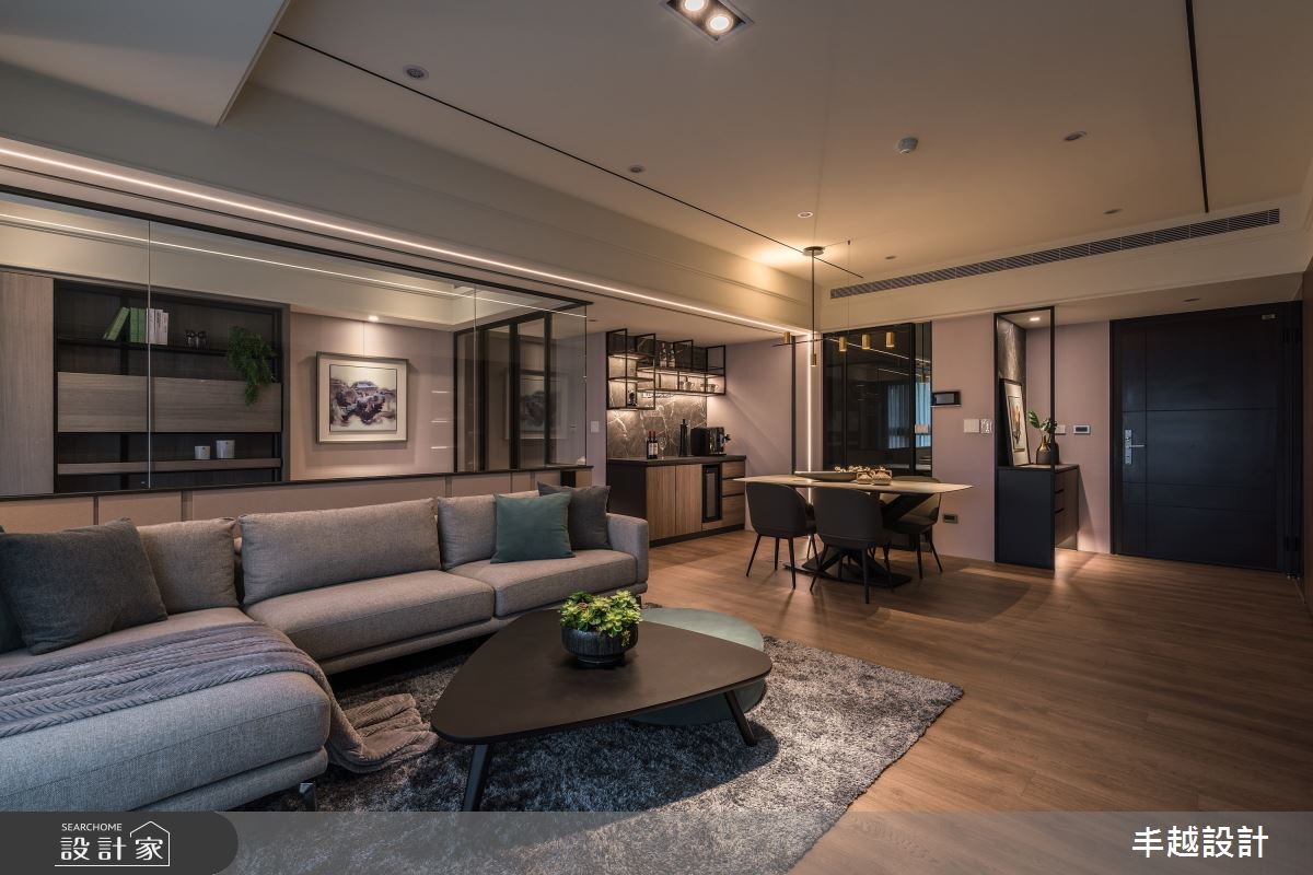 38坪新成屋(5年以下)＿現代風客廳餐廳案例圖片＿丰越設計＿丰越_57之6