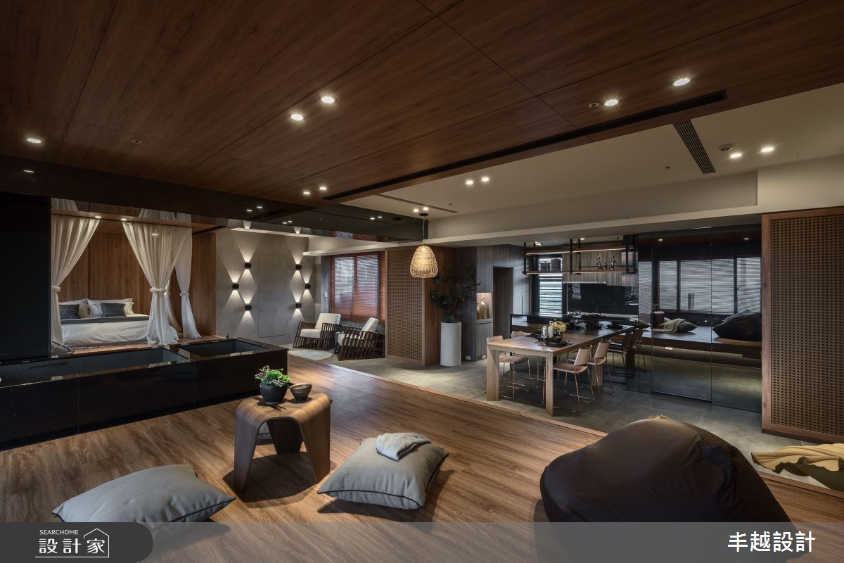 28坪新成屋(5年以下)＿休閒風客廳案例圖片＿丰越設計＿丰越_58之9