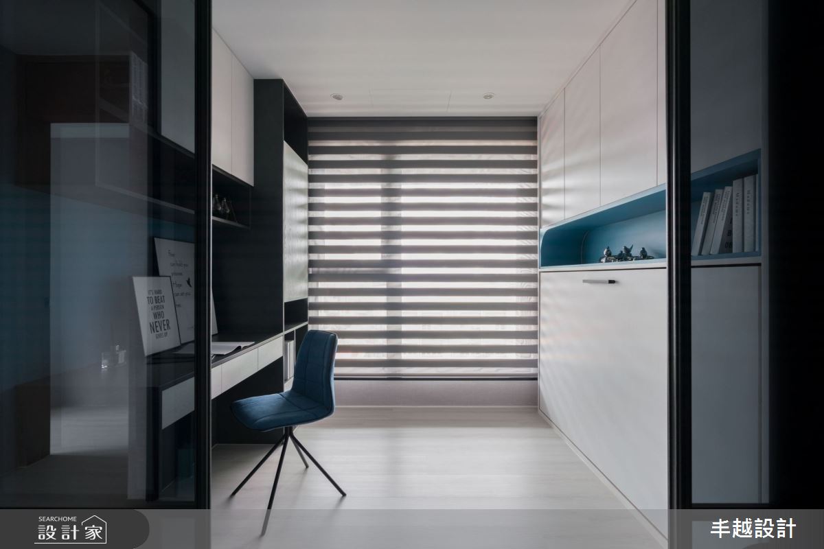 12坪新成屋(5年以下)＿現代風書房工作區案例圖片＿丰越設計＿丰越_61之11