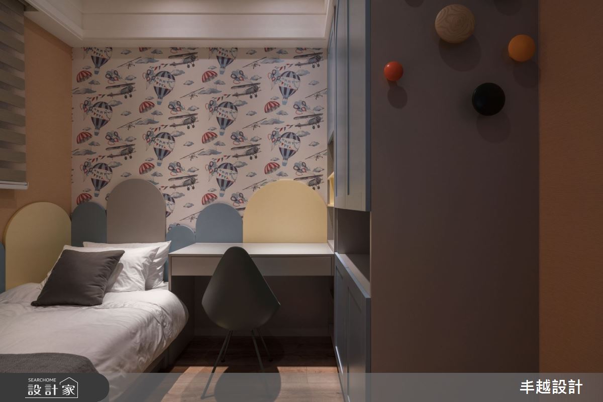 20坪預售屋＿飯店風臥室兒童房兒童房案例圖片＿丰越設計＿丰越_62之30