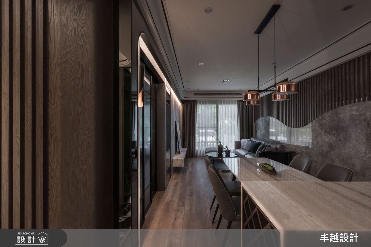 20坪預售屋＿飯店風客廳餐廳案例圖片＿丰越設計＿丰越_62之4