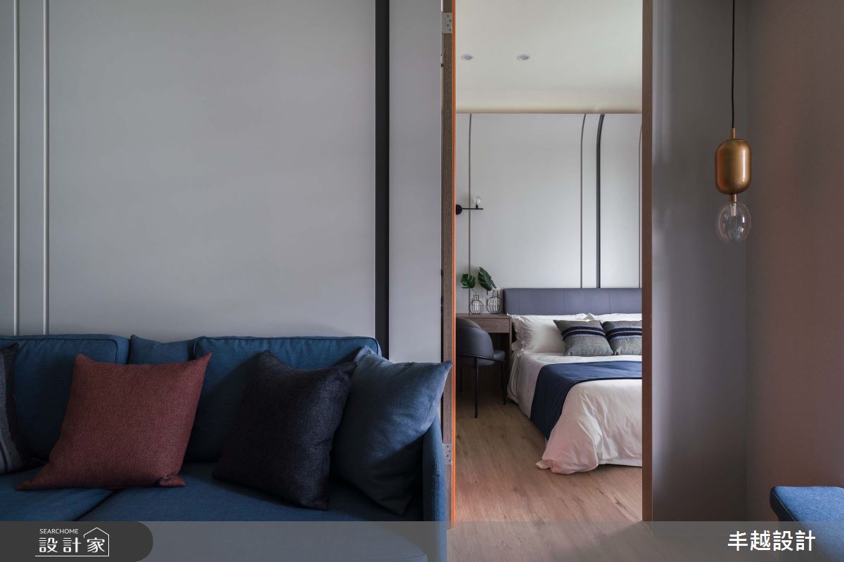 12坪新成屋(5年以下)＿現代風客廳臥室案例圖片＿丰越設計＿丰越_65之5