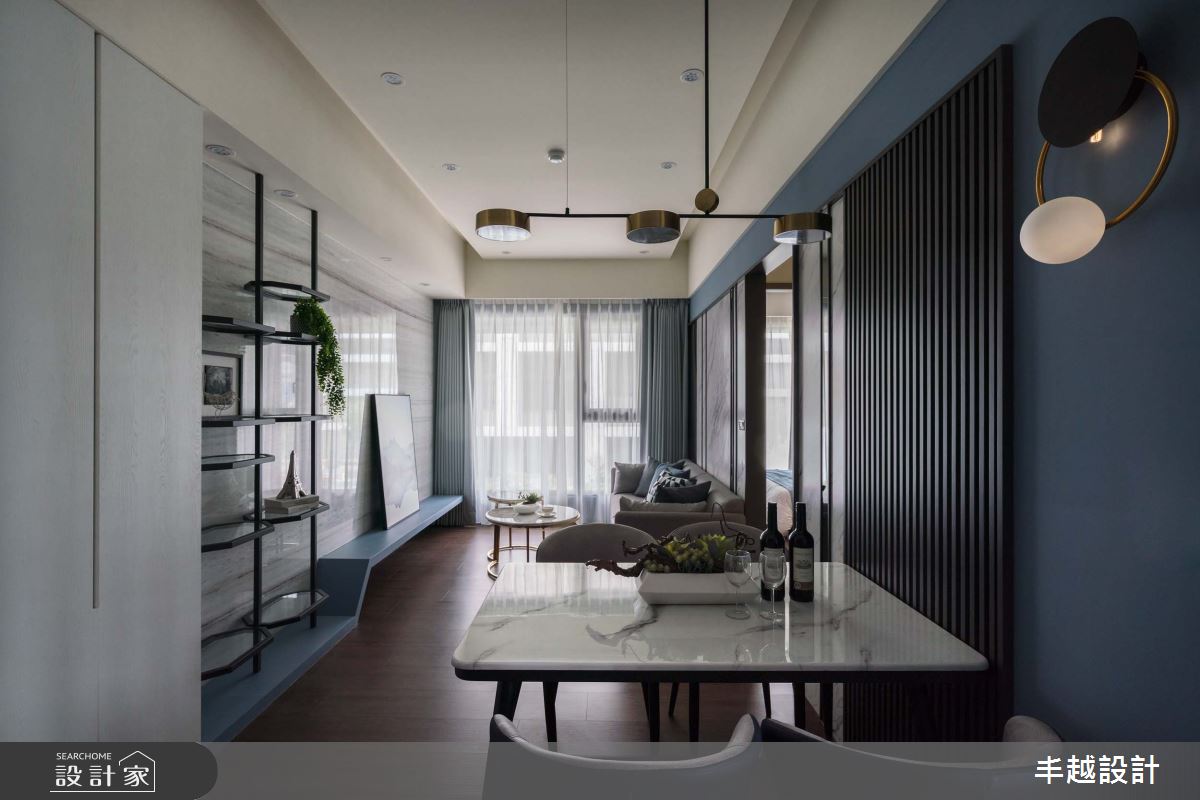 12坪新成屋(5年以下)＿現代風客廳餐廳案例圖片＿丰越設計＿丰越_67之1