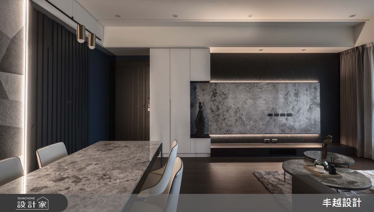 41坪新成屋(5年以下)＿現代風客廳餐廳案例圖片＿丰越設計＿丰越_70之7