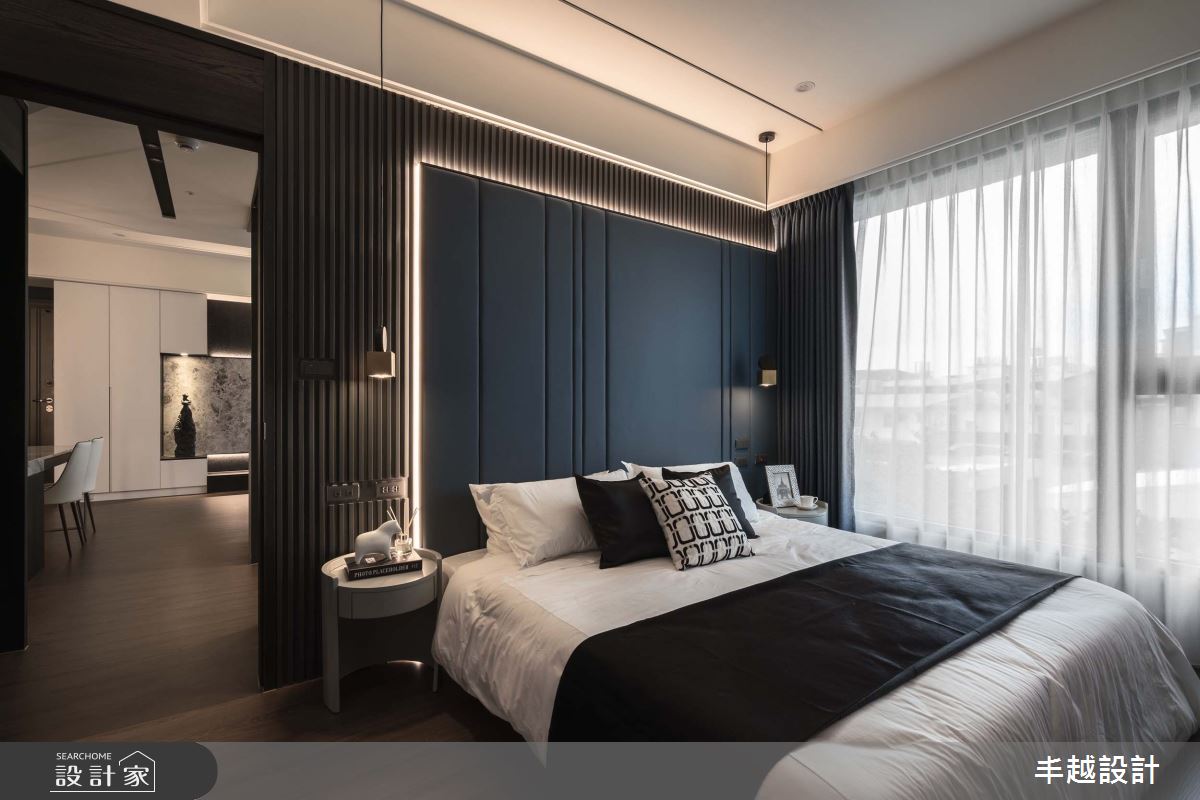 41坪新成屋(5年以下)＿現代風客廳臥室案例圖片＿丰越設計＿丰越_70之21