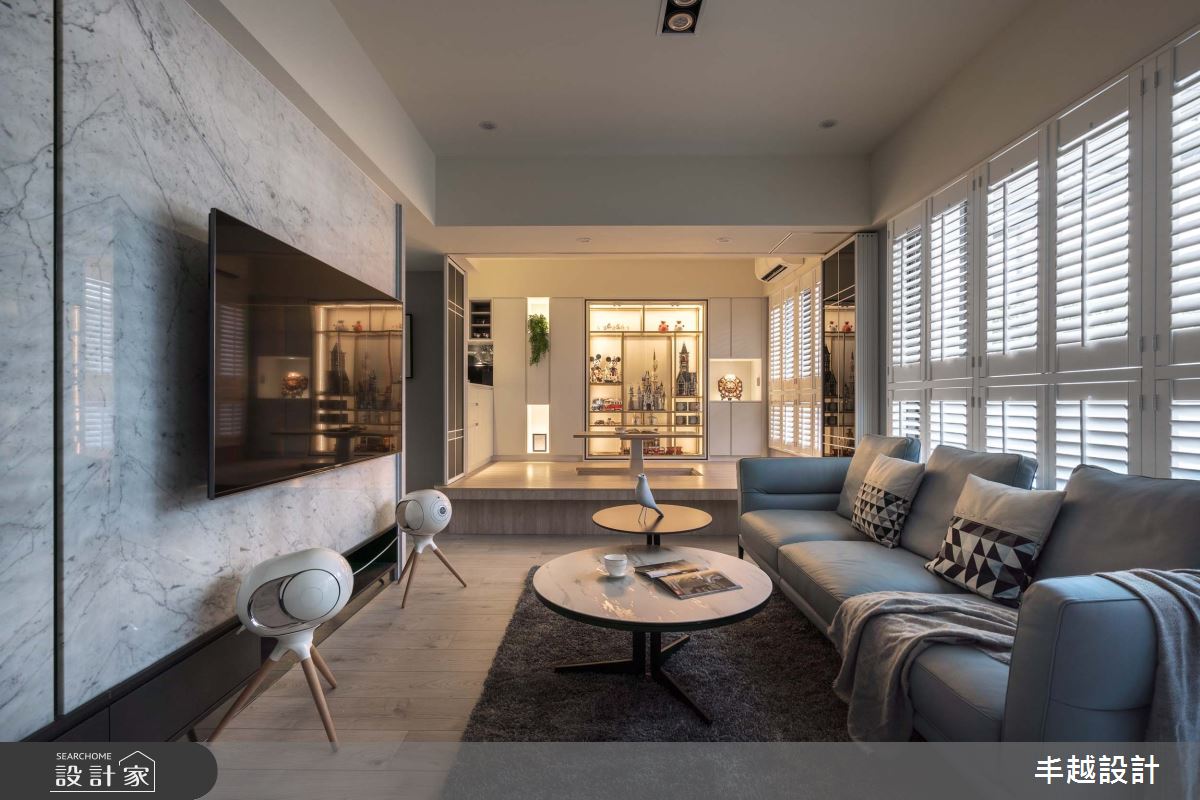 18坪新成屋(5年以下)＿混搭風客廳和室案例圖片＿丰越設計＿丰越_71之9