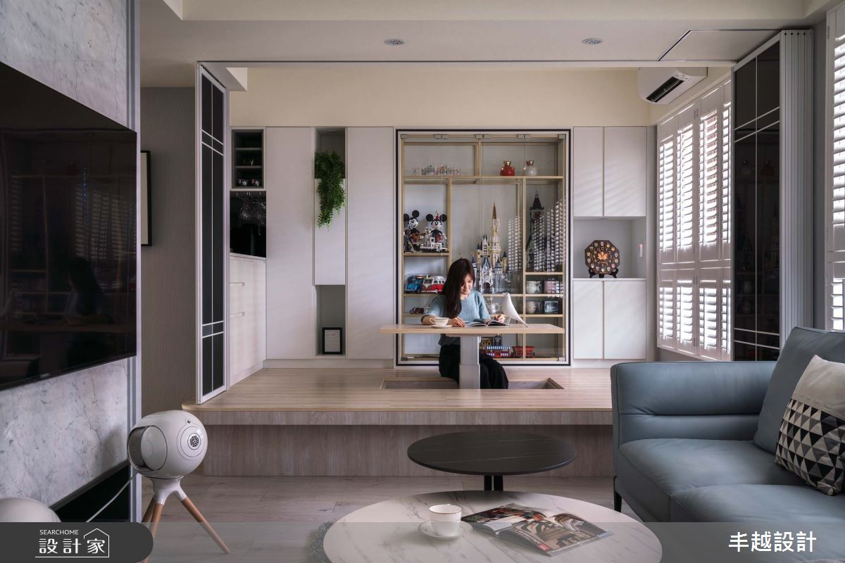 18坪新成屋(5年以下)＿混搭風客廳和室案例圖片＿丰越設計＿丰越_71之12