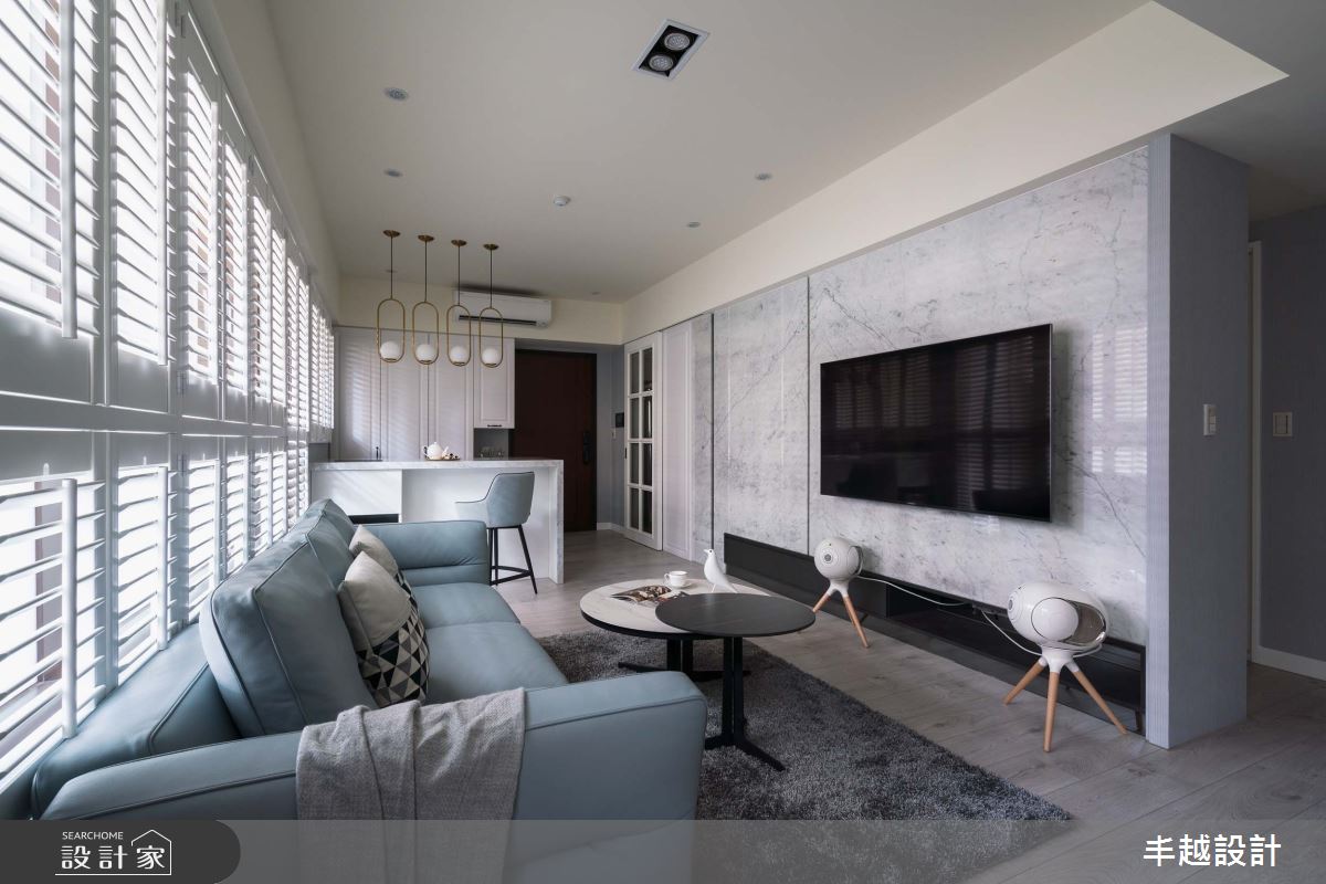 18坪新成屋(5年以下)＿混搭風客廳餐廳案例圖片＿丰越設計＿丰越_71之15
