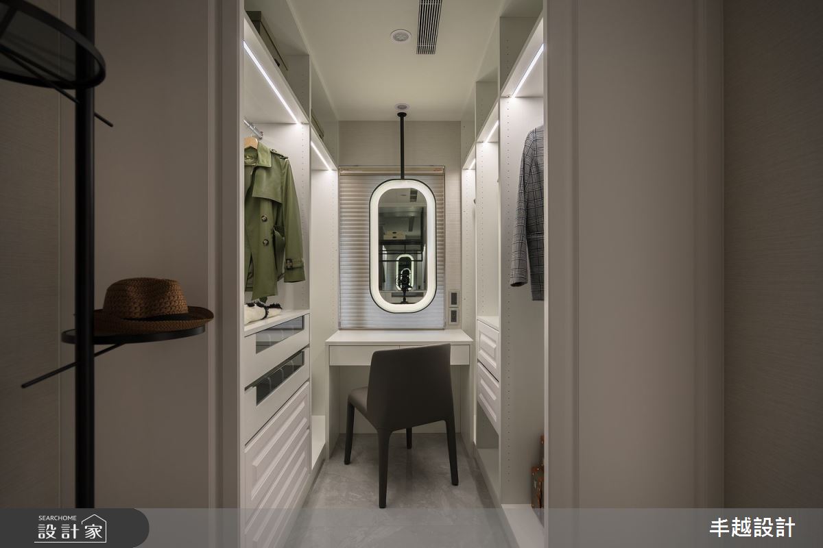 35坪新成屋(5年以下)＿新古典更衣間案例圖片＿丰越設計＿丰越_72之21