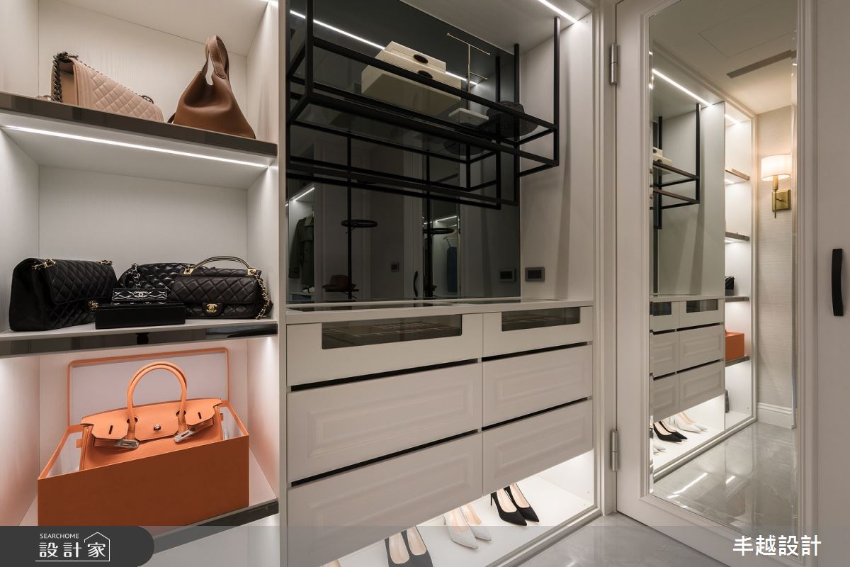 35坪新成屋(5年以下)＿新古典更衣間案例圖片＿丰越設計＿丰越_72之24