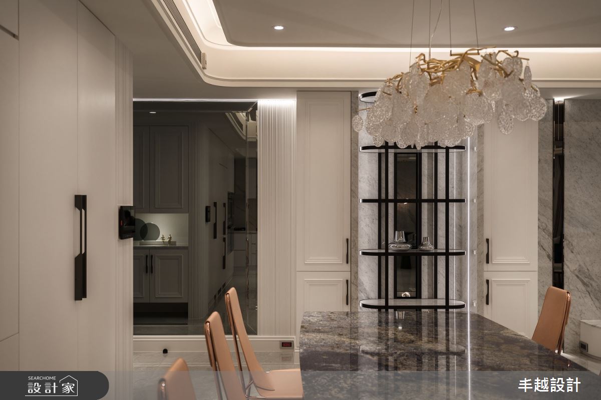 35坪新成屋(5年以下)＿新古典玄關餐廳案例圖片＿丰越設計＿丰越_72之9