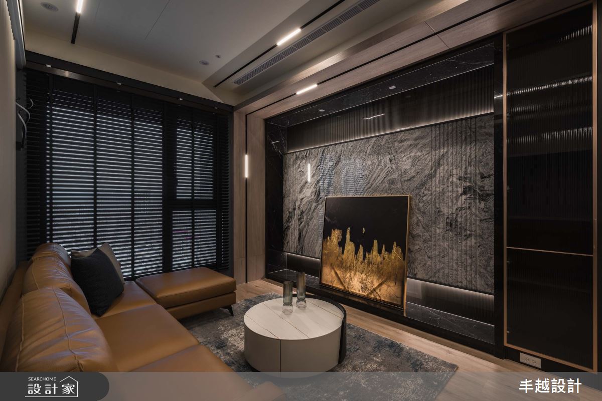 18坪新成屋(5年以下)＿現代飯店風客廳案例圖片＿丰越設計＿丰越_74之4