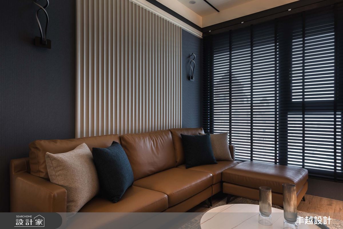 18坪新成屋(5年以下)＿現代飯店風客廳案例圖片＿丰越設計＿丰越_74之5
