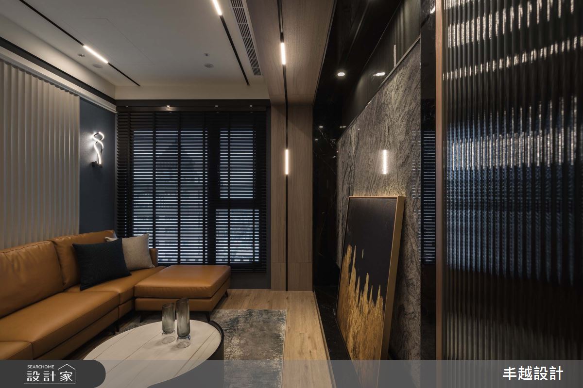 18坪新成屋(5年以下)＿現代飯店風客廳案例圖片＿丰越設計＿丰越_74之11