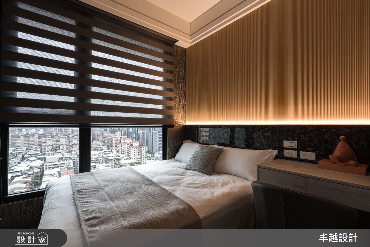 18坪新成屋(5年以下)＿現代飯店風臥室案例圖片＿丰越設計＿丰越_74之22