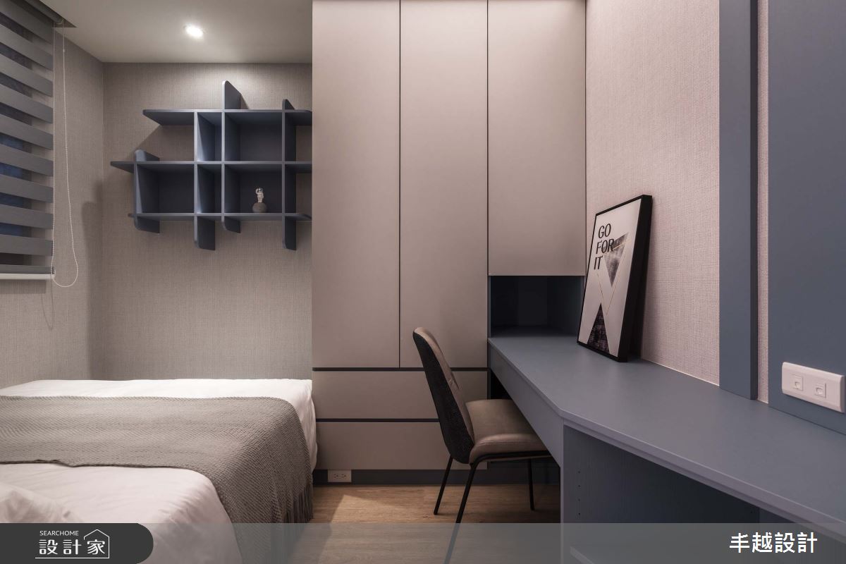 18坪新成屋(5年以下)＿現代飯店風臥室案例圖片＿丰越設計＿丰越_74之24
