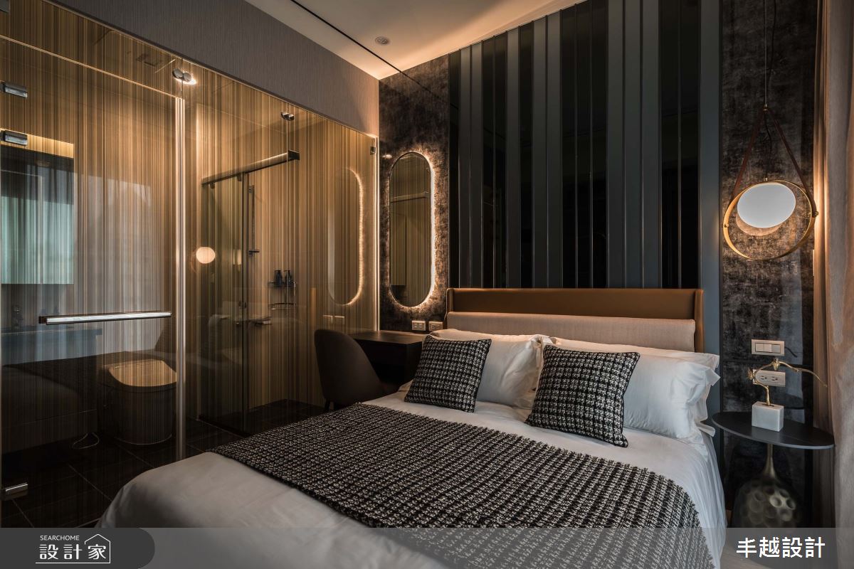 18坪新成屋(5年以下)＿現代飯店風臥室浴室案例圖片＿丰越設計＿丰越_74之18