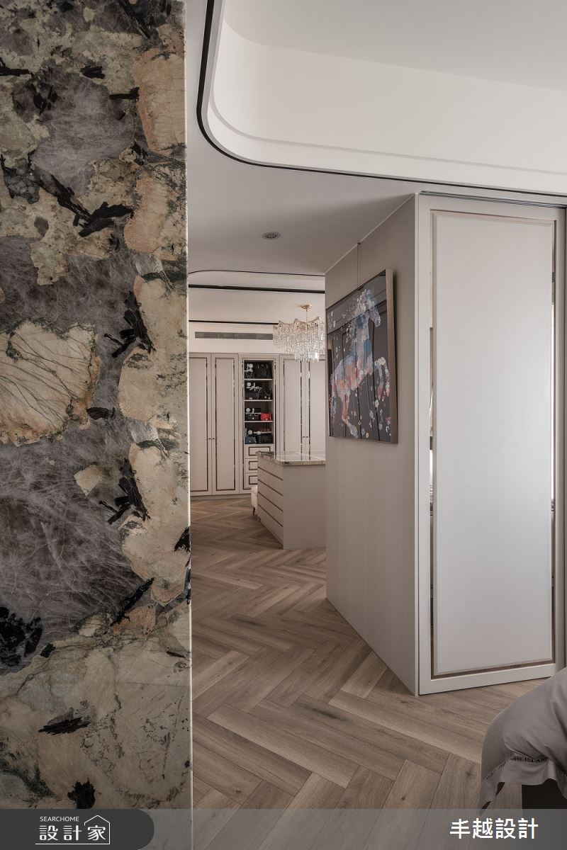 70坪新成屋(5年以下)＿現代輕奢風臥室更衣間案例圖片＿丰越設計＿丰越_77之35