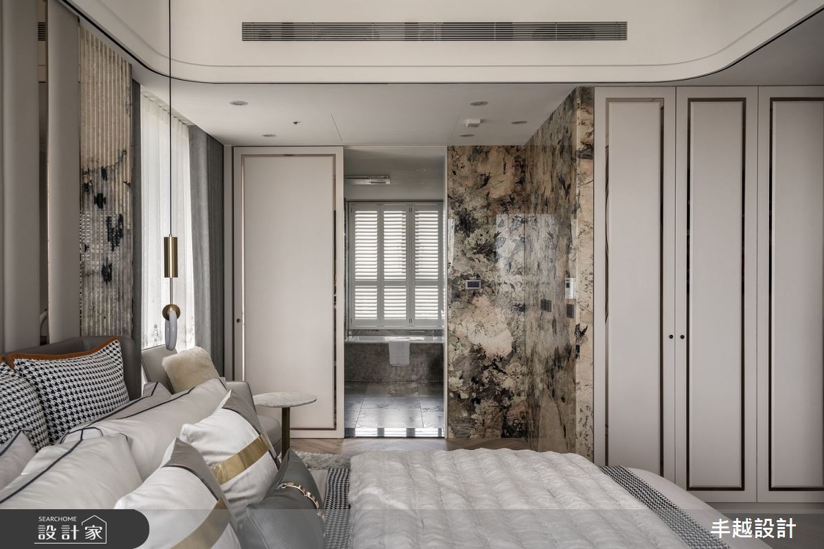 70坪新成屋(5年以下)＿現代輕奢風臥室浴室案例圖片＿丰越設計＿丰越_77之30
