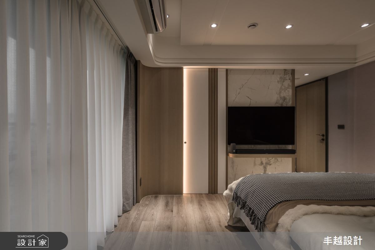 80坪新成屋(5年以下)＿現代低奢風臥室案例圖片＿丰越設計＿丰越_79之21