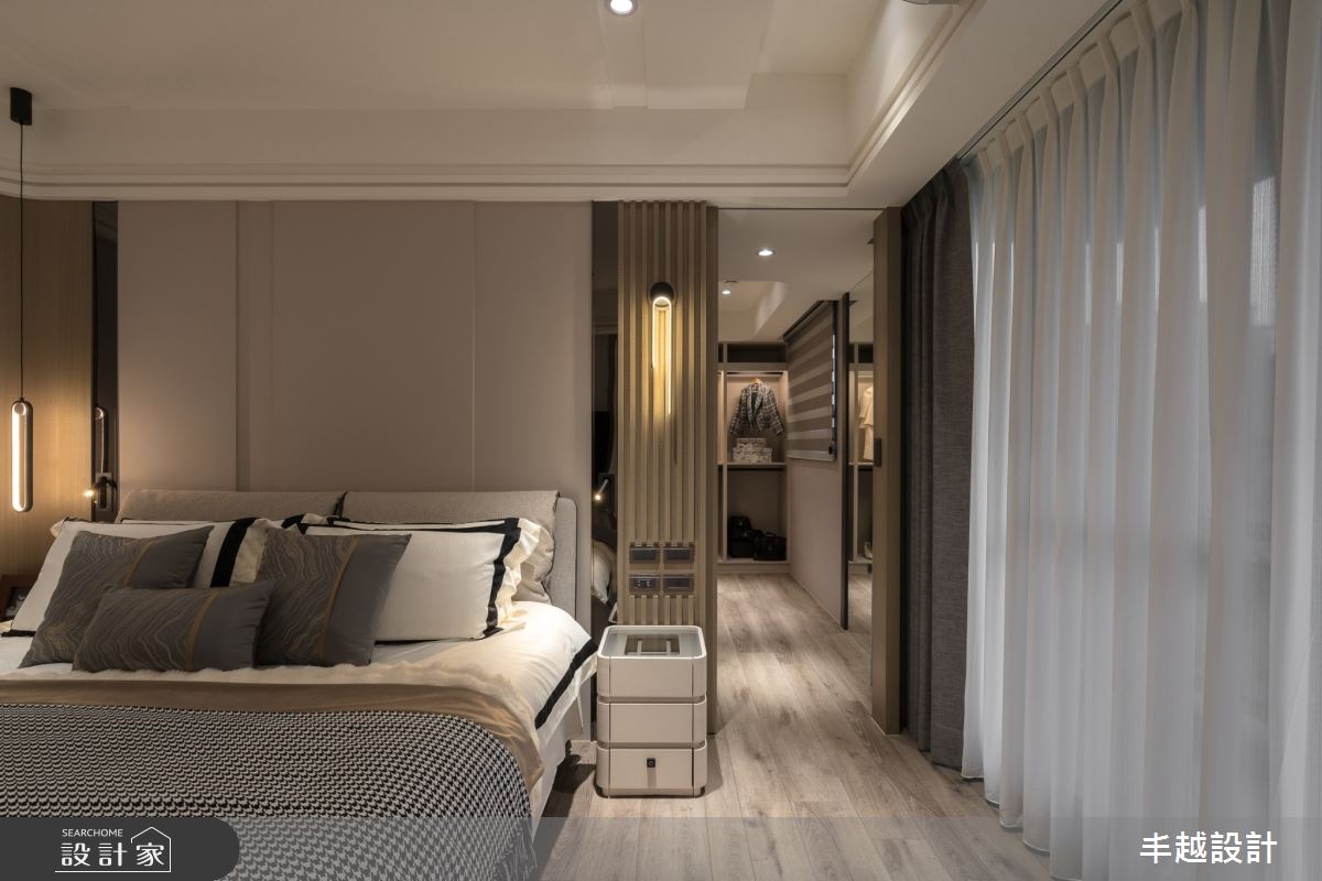 80坪新成屋(5年以下)＿現代低奢風臥室案例圖片＿丰越設計＿丰越_79之23