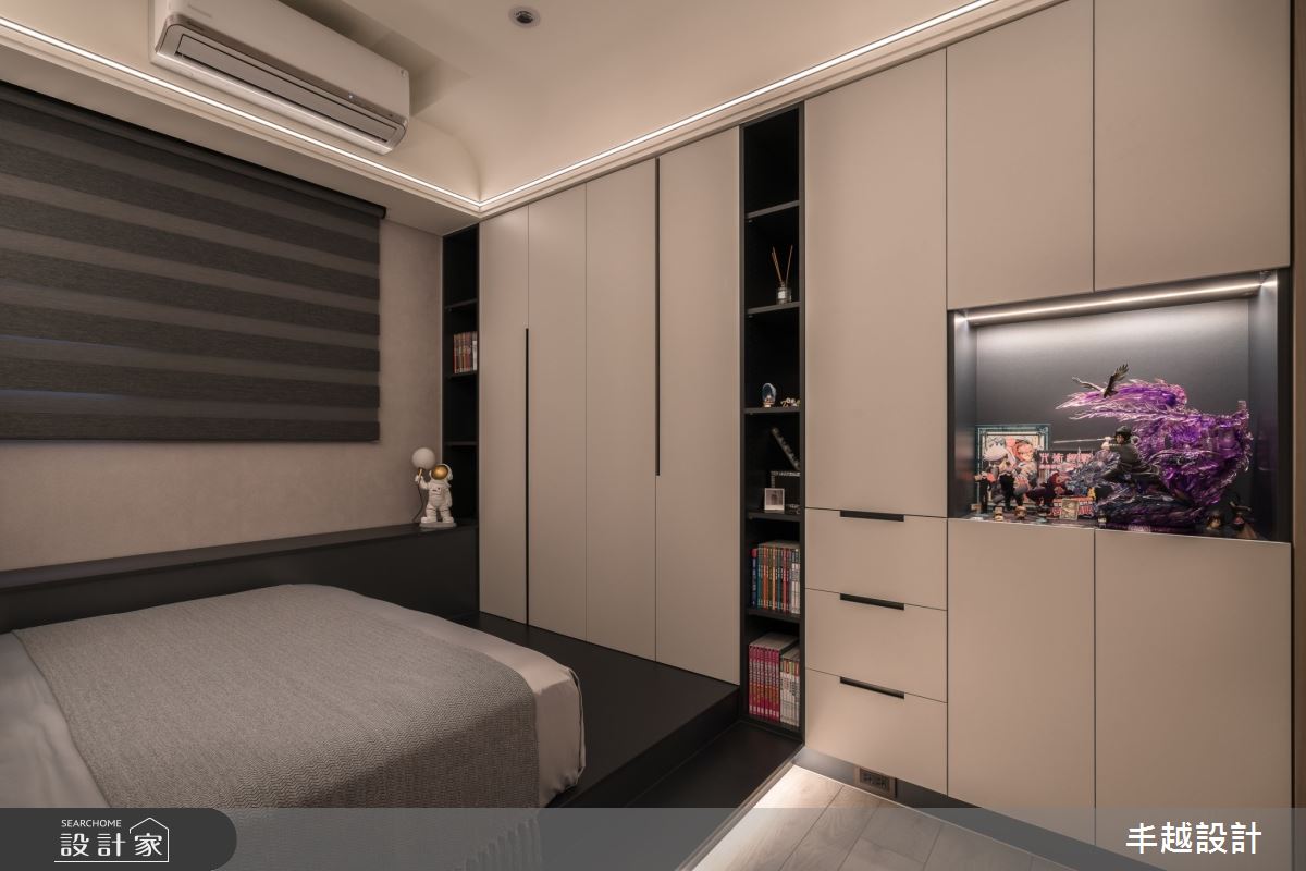 80坪新成屋(5年以下)＿現代低奢風臥室案例圖片＿丰越設計＿丰越_79之32