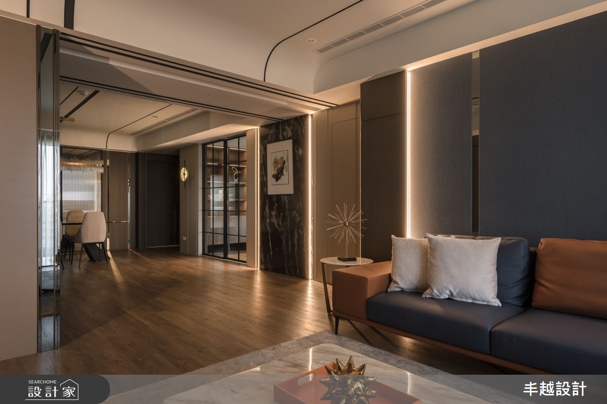 30坪新成屋(5年以下)＿現代風客廳餐廳案例圖片＿丰越設計＿丰越_80之7