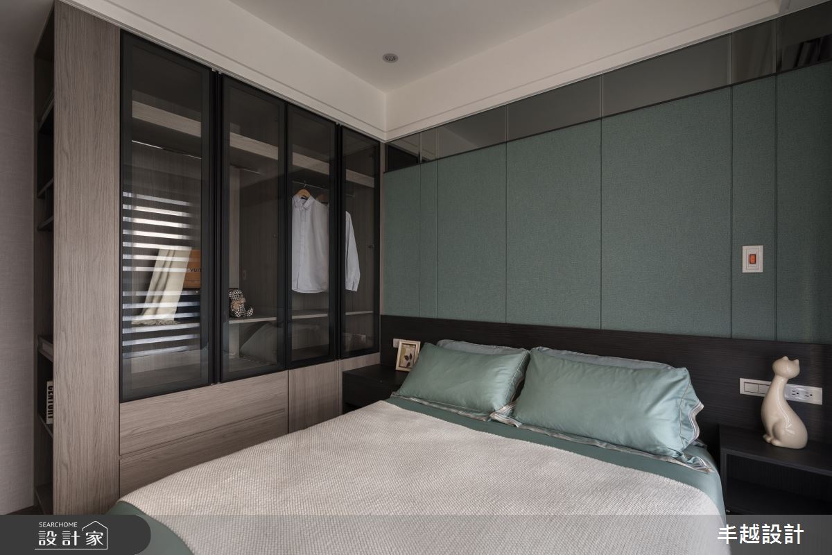 30坪新成屋(5年以下)＿現代風臥室案例圖片＿丰越設計＿丰越_80之20