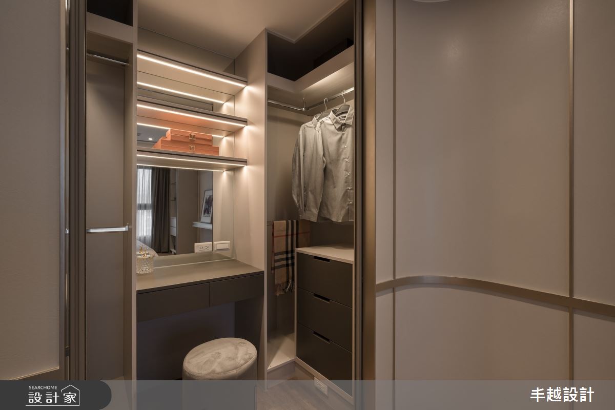 30坪新成屋(5年以下)＿現代風臥室更衣間案例圖片＿丰越設計＿丰越_80之28