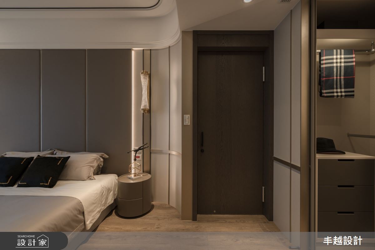 30坪新成屋(5年以下)＿現代風臥室更衣間案例圖片＿丰越設計＿丰越_80之29