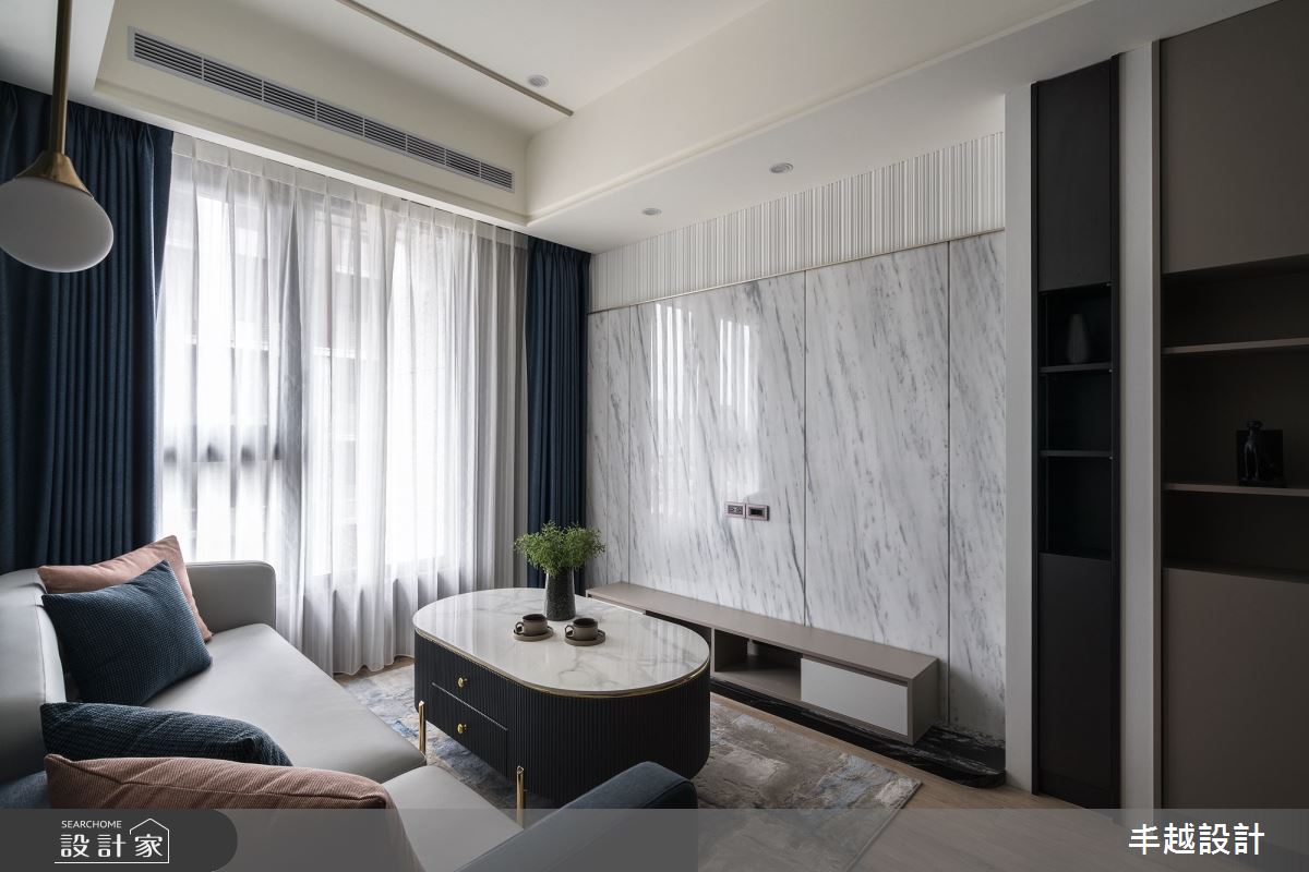12坪新成屋(5年以下)＿現代風客廳案例圖片＿丰越設計＿丰越_81之4