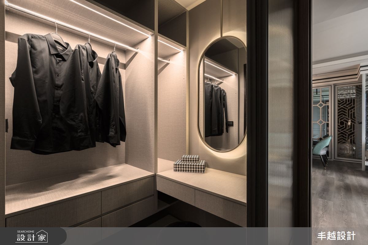 21坪新成屋(5年以下)＿奢華風更衣間案例圖片＿丰越設計＿丰越_84之10